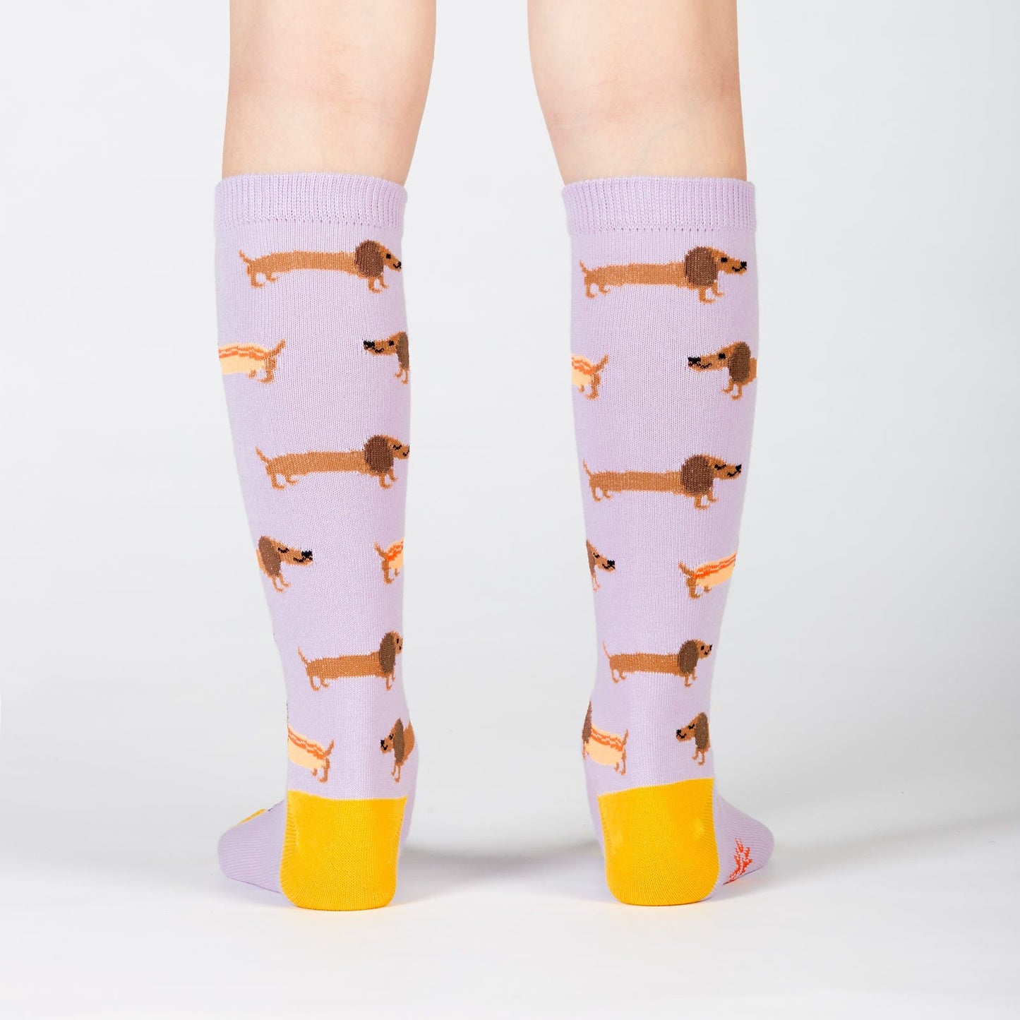 Sock it to Me Hot Dogs Youth Knee High Socks