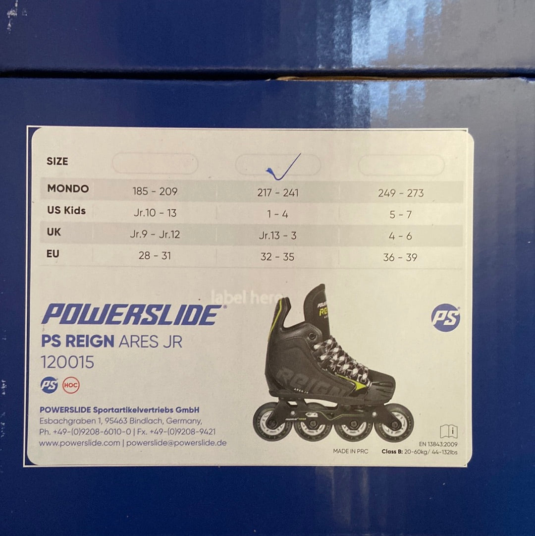 Powerslide Reign Ares Junior Adjustable Hockey Inline Skates