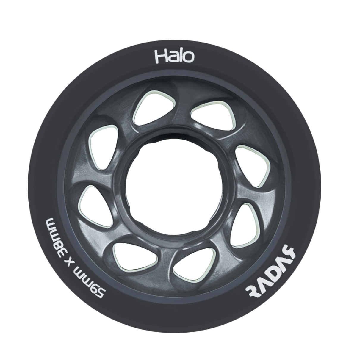 Radar Halo Wheels 59mm 4 Pack