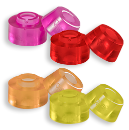 Chaya Jellys Cushions 12mm Conical/Barrel 8pk