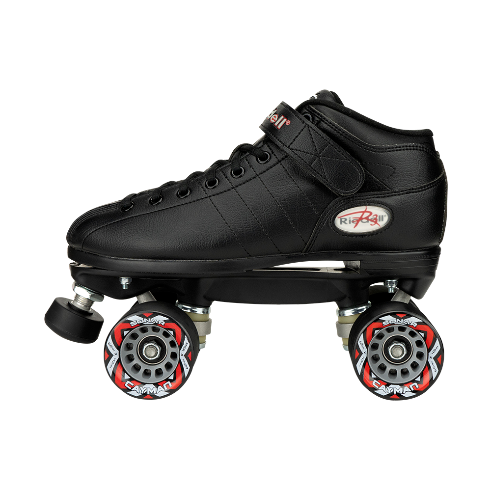 Riedell R3 Skate Black (w Caymans)