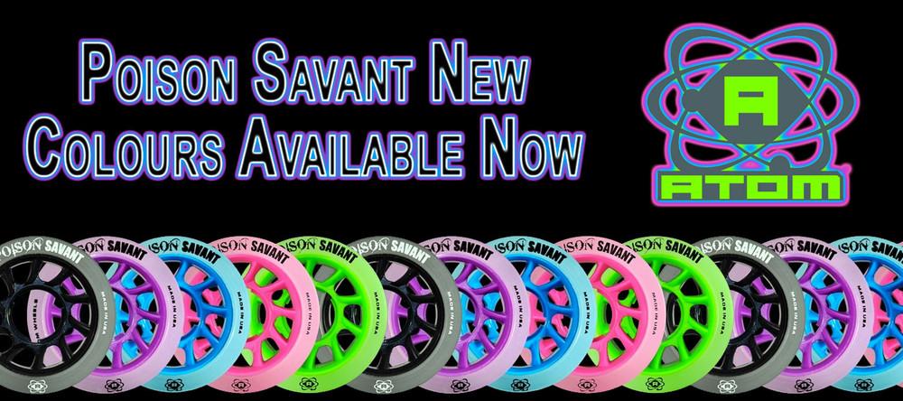 Atom Poison Savant Wheels 59mm 4pack