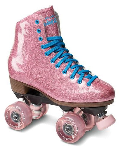 Suregrip Stardust Glitter Pink Roller Skates - US8