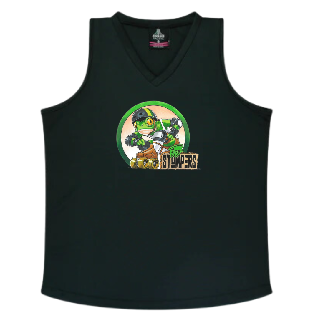 Fitted Kids Sports Singlet