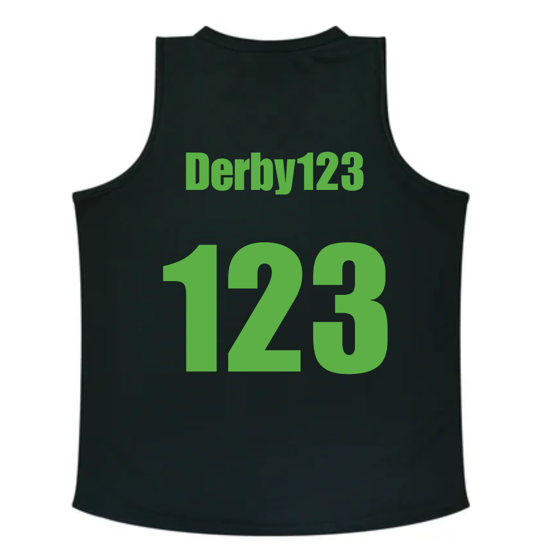 Fitted Kids Sports Singlet