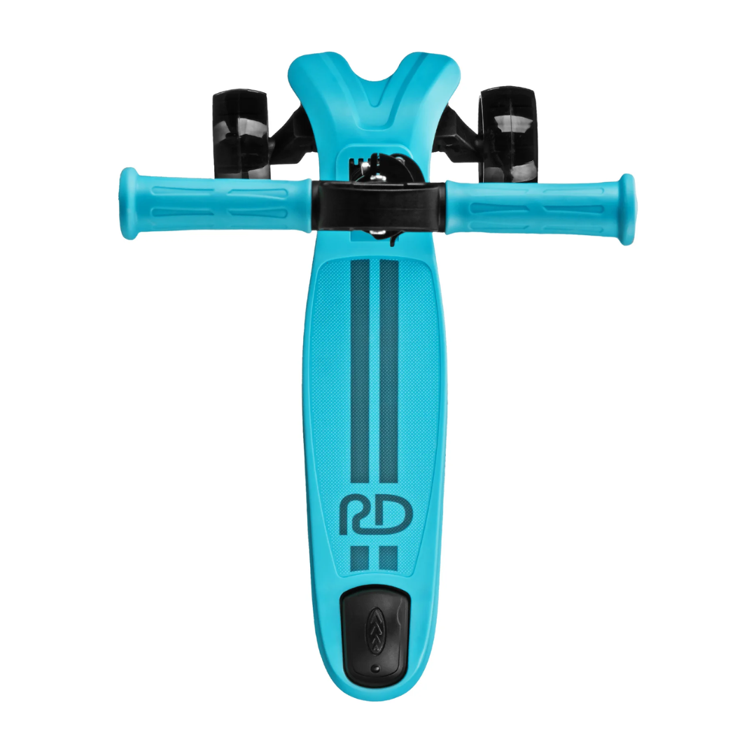 RD 3-Wheel Blue Scooter With Lightup Wheels