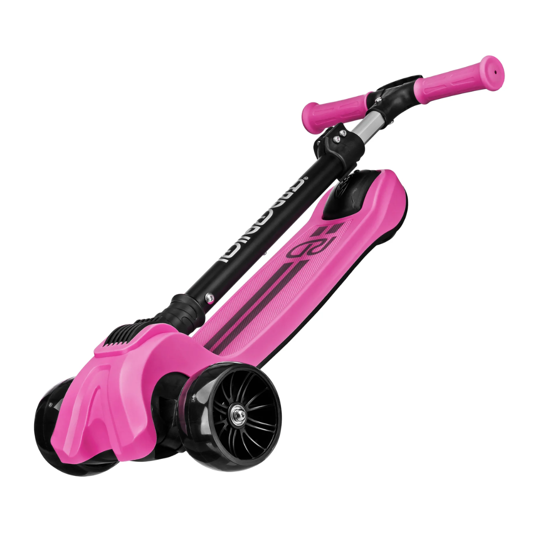 RD 3-Wheel Pink Scooter With Lightup Wheels