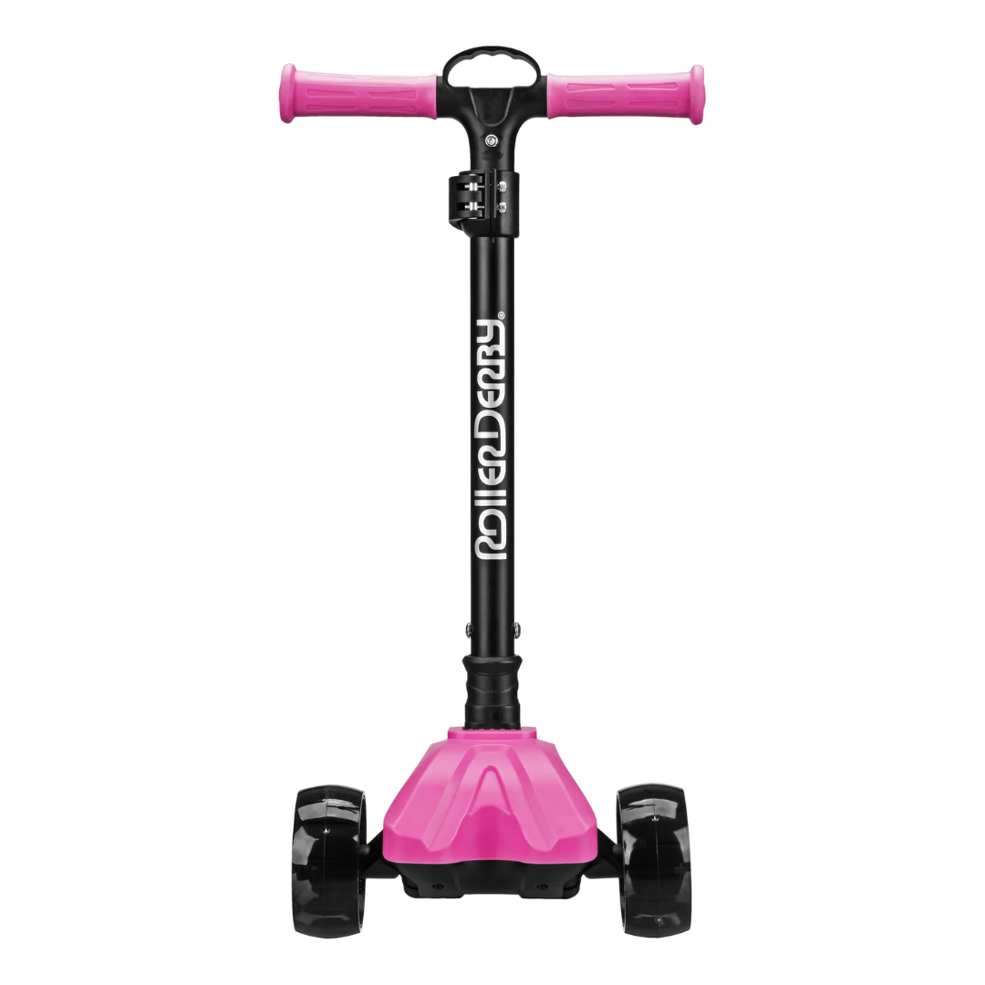 RD 3-Wheel Pink Scooter With Lightup Wheels