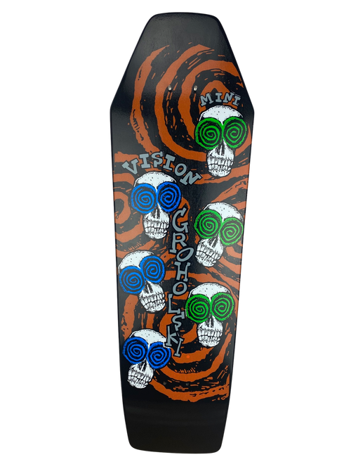 Vision Coffin Horror Series Skeleton Mini Deck - 9.5"x32" - Limited Edition