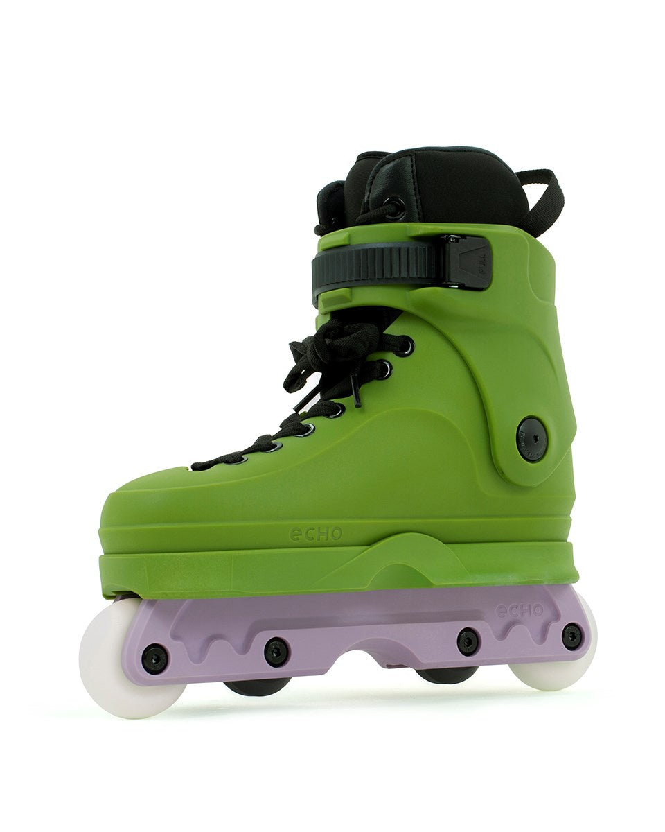 Echo Verve Green Aggressive Inline Skates