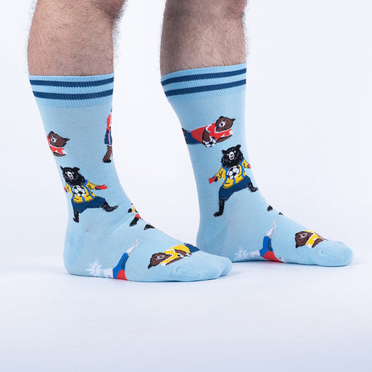 Sock it to Me "Goooaaalll!!!" Mens Crew Socks