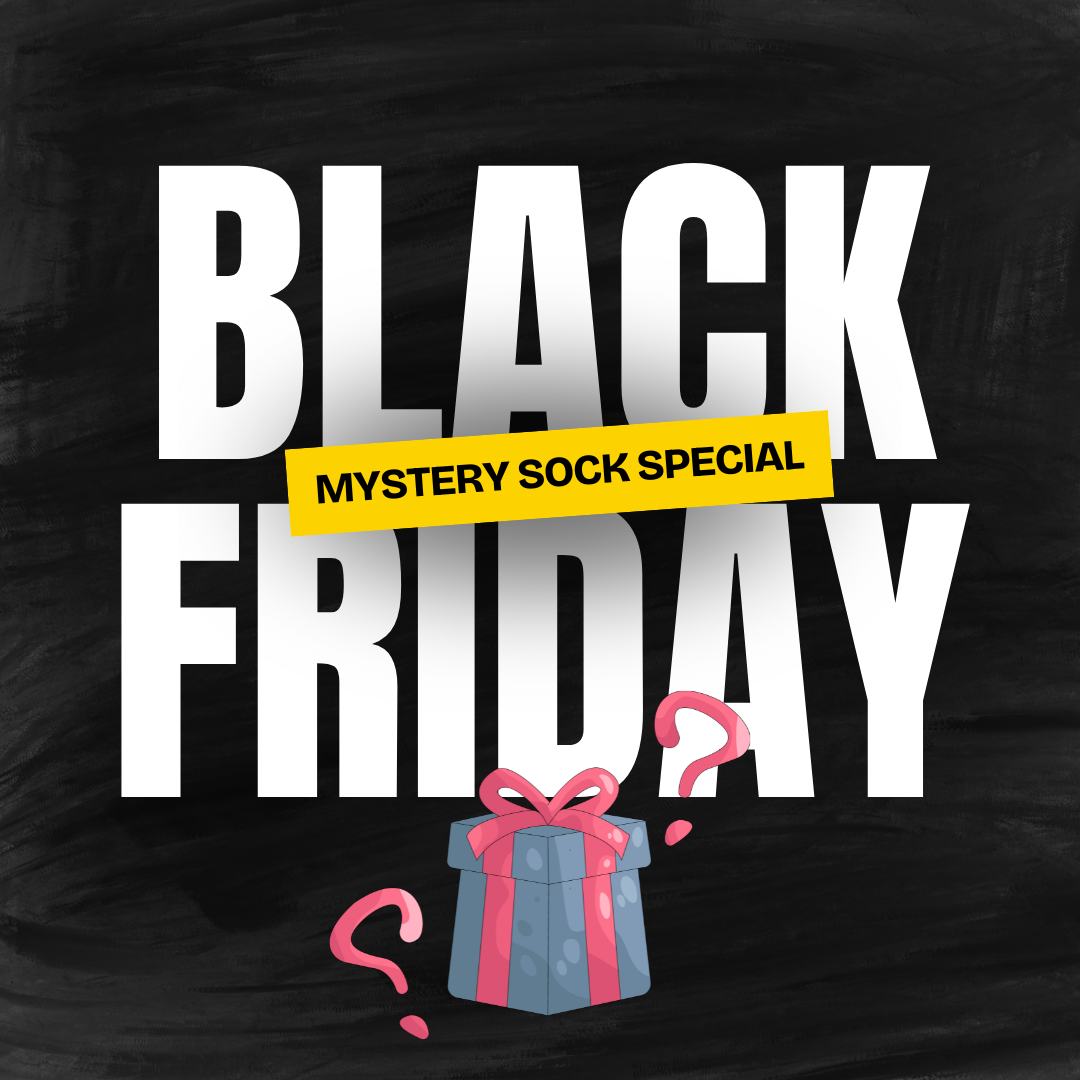 Mystery Adult Crew or Knee High Sock