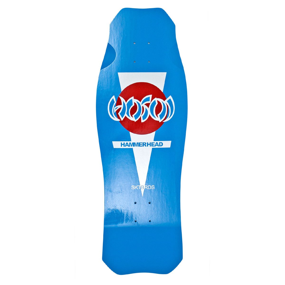 Hosoi Skateboards O.G. Hammerhead Deckâ€“ 10.5"x31"- Blue