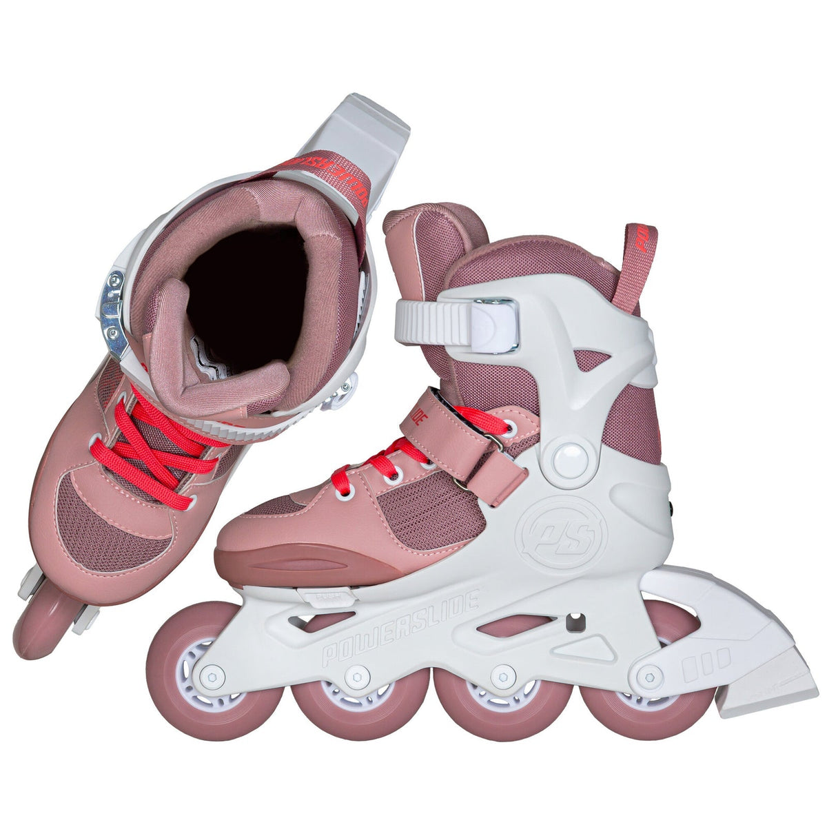 Powerslide Rocket Pale Mauve Adj. Inline Skates