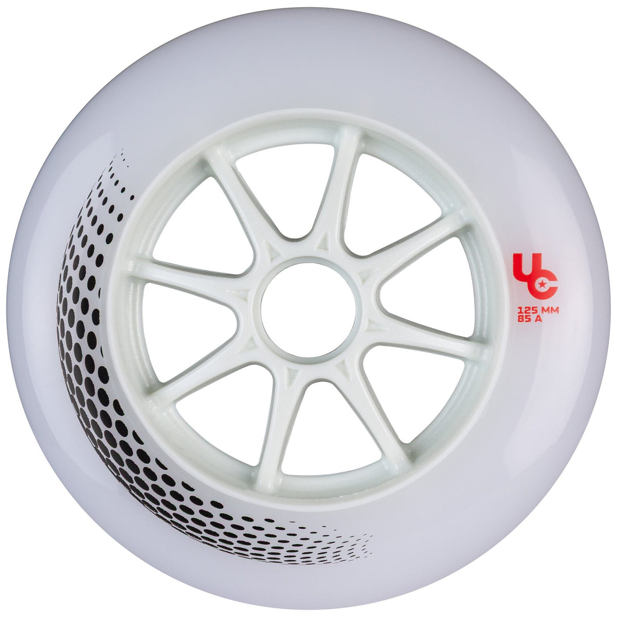Undercover Vortex 85a White Inline Wheels - 3pack