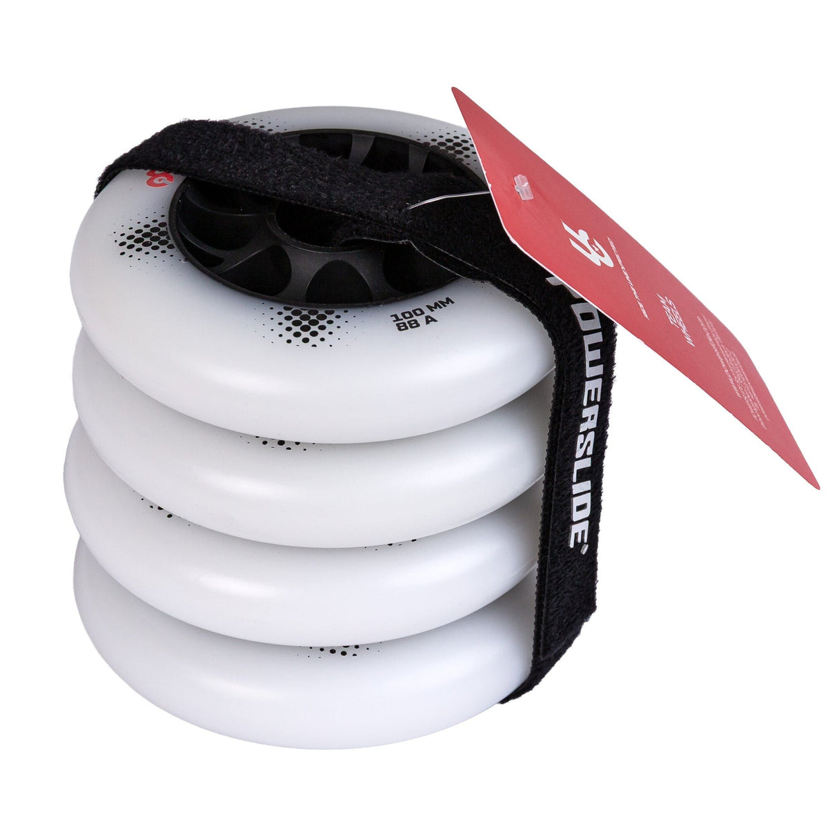 Undercover Team PRO 100/88a White Inline Wheels - 4pack