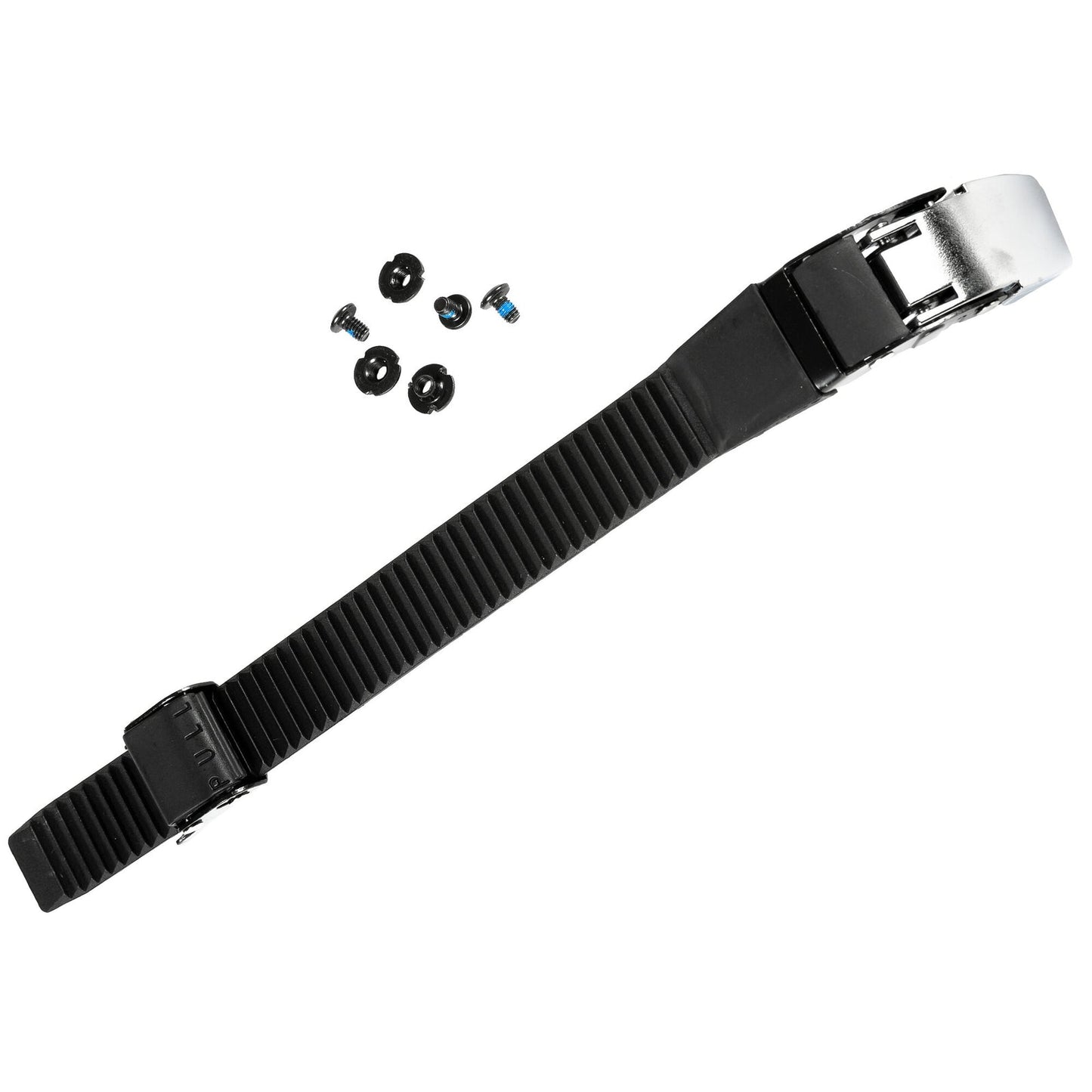Powerslide Classic Buckle Set Silver 22cm inc Hardware