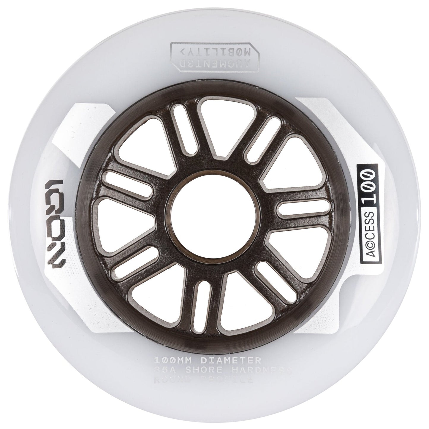 PS Access Combo Inline Wheels 100mm Natural - 3pack