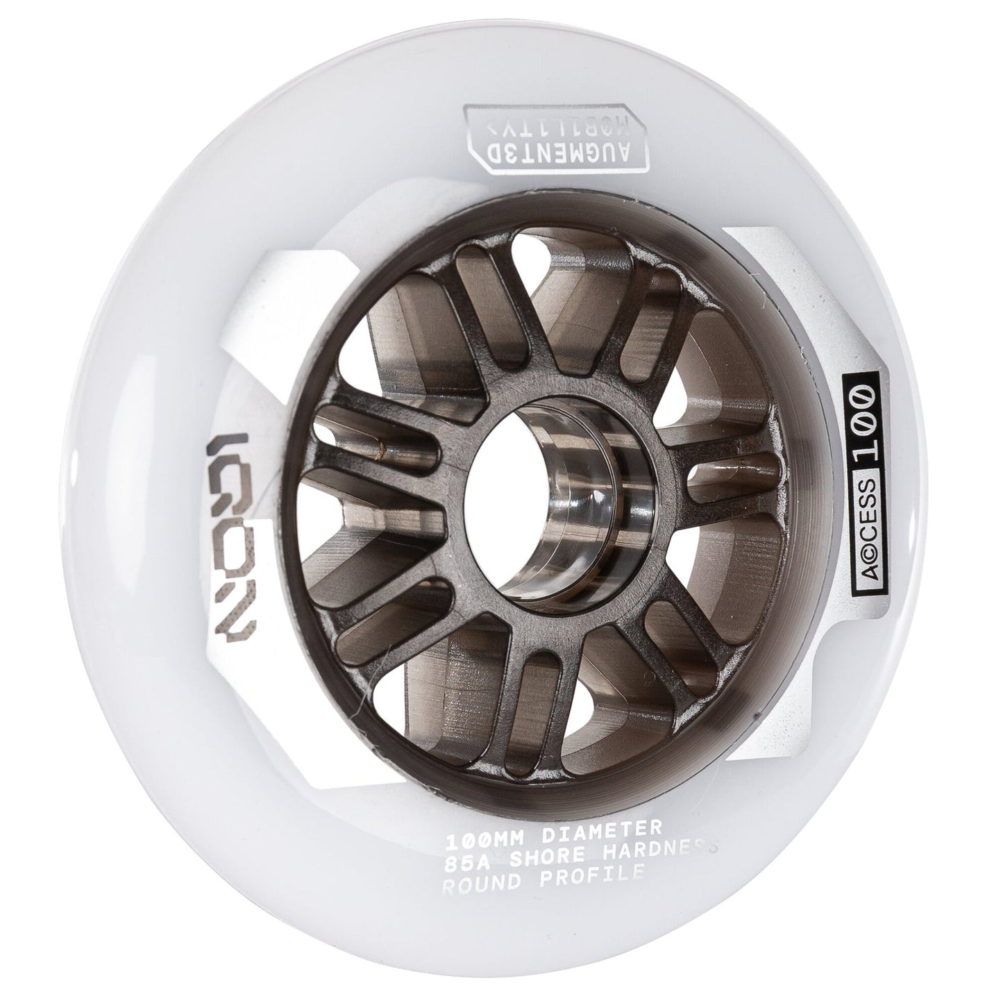 PS Access Combo Inline Wheels 100mm Natural - 3pack