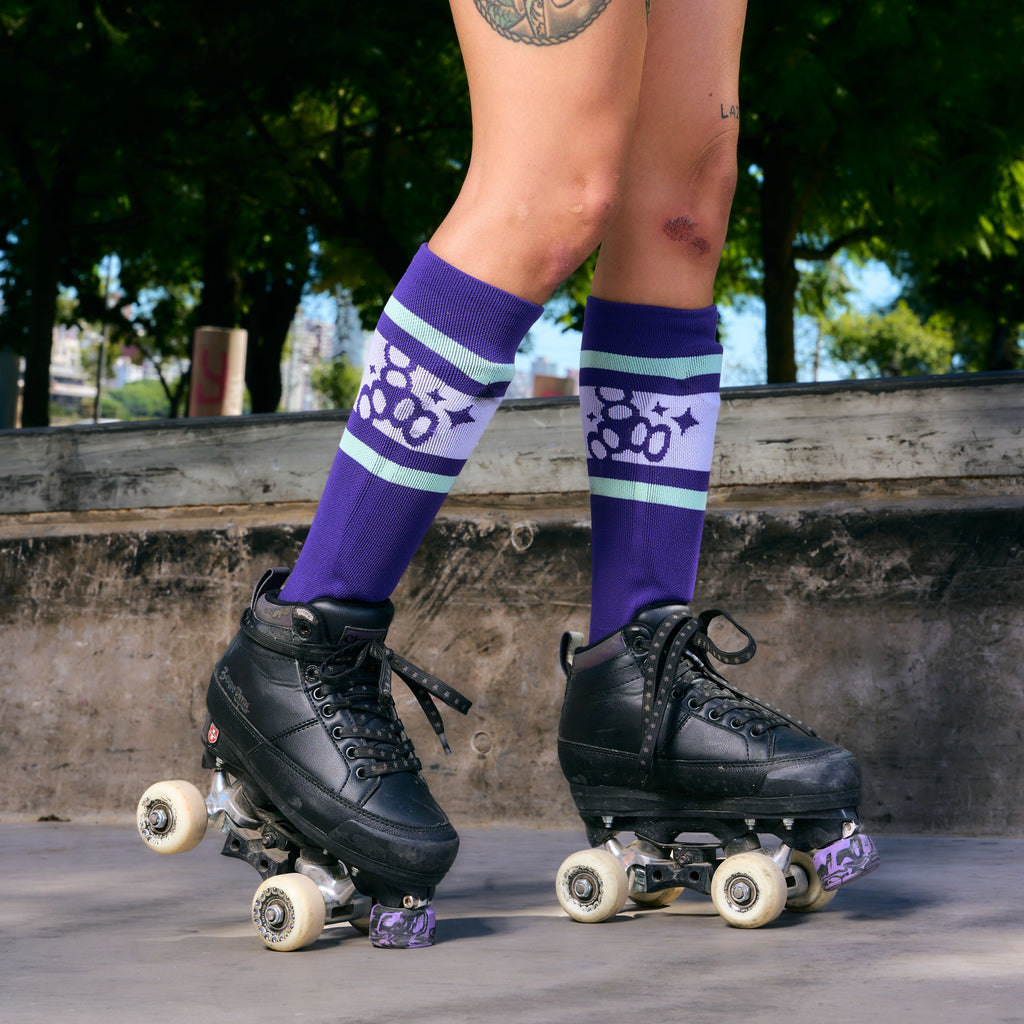 Triple 8 Sock Shin Guards Barbie Patin Signature Edition