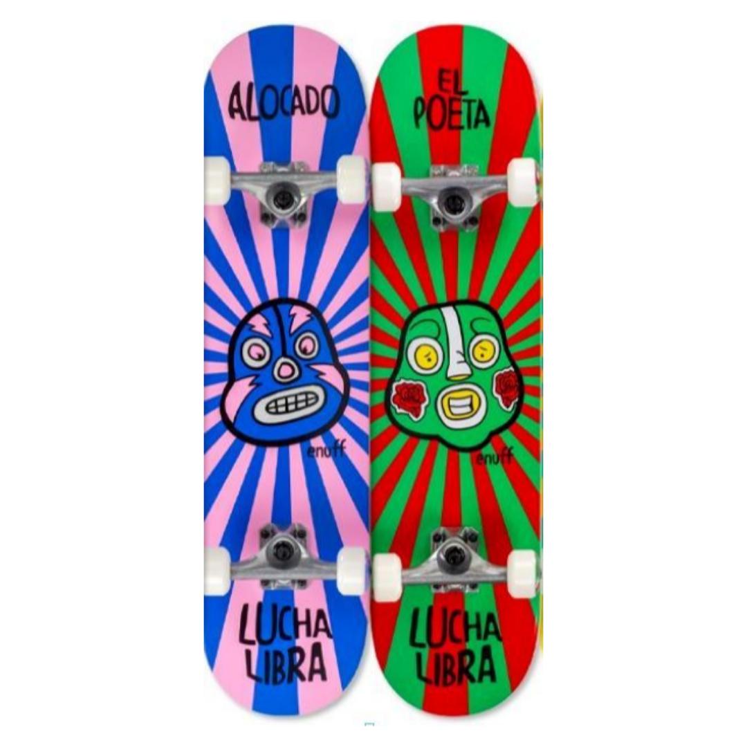 Enuff Lucha Libre Skateboard 7.75" Complete