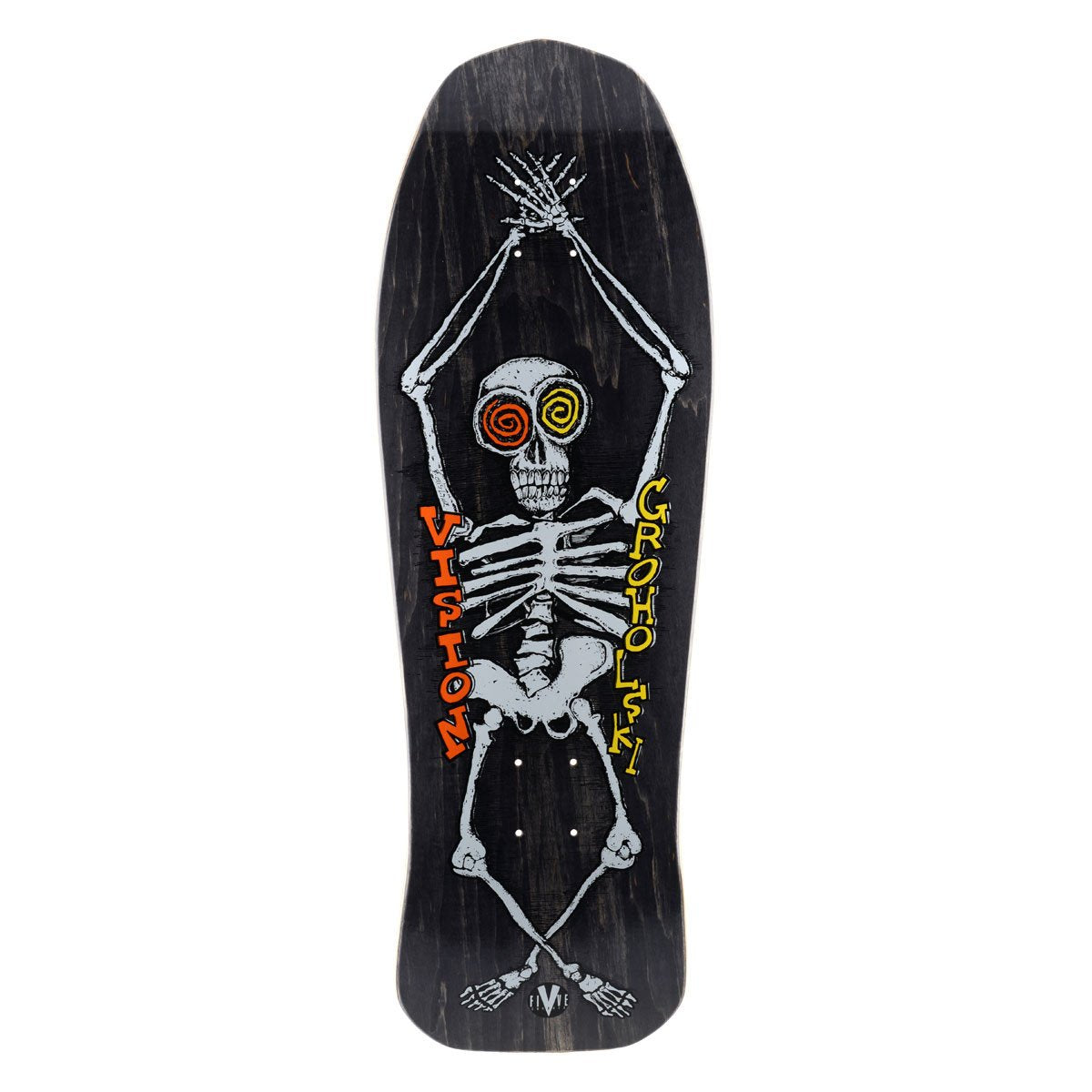 Vision - Tom Groholski - Skeleton Deck - Black Stain