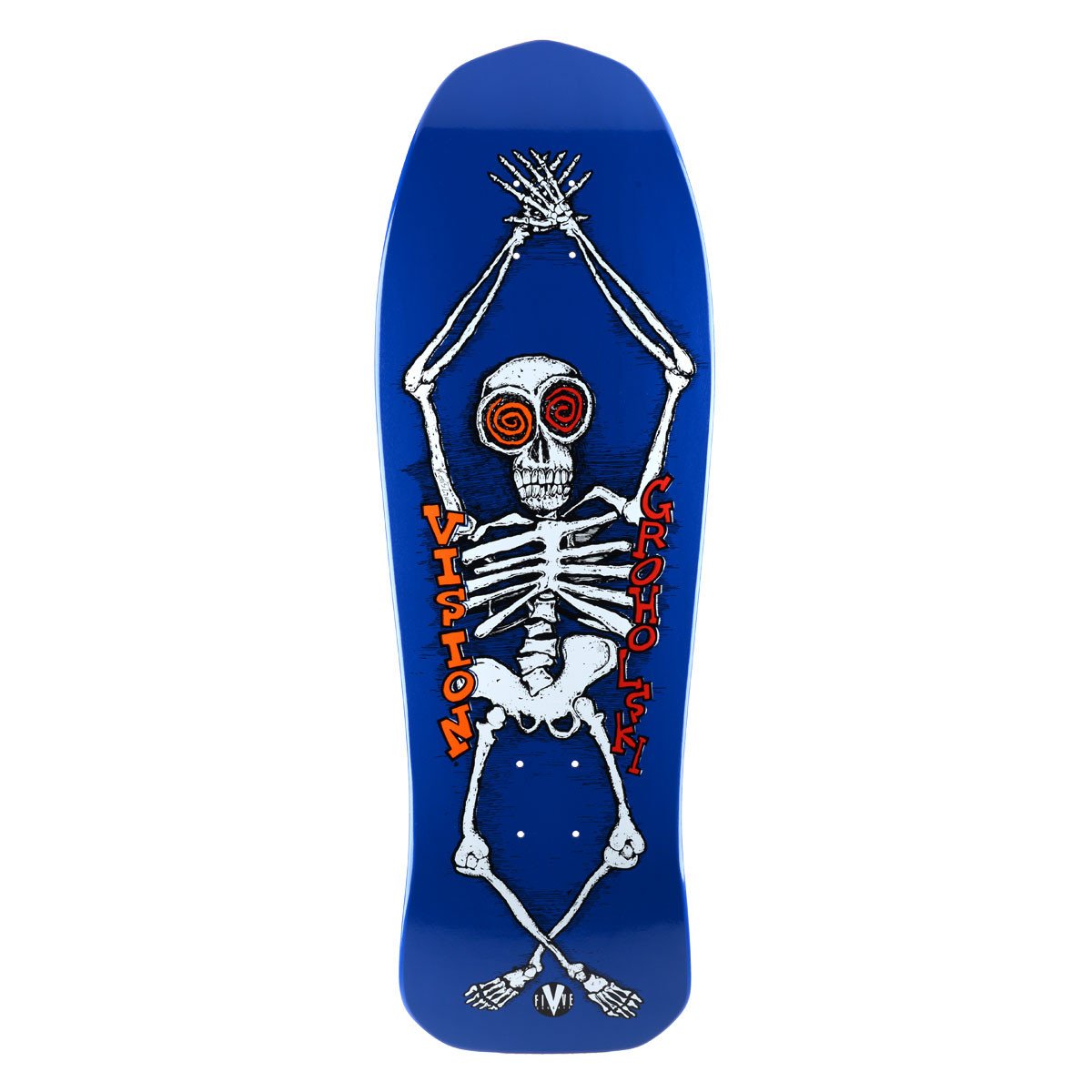 Vision - Tom Groholski - Skeleton Deck - Blue