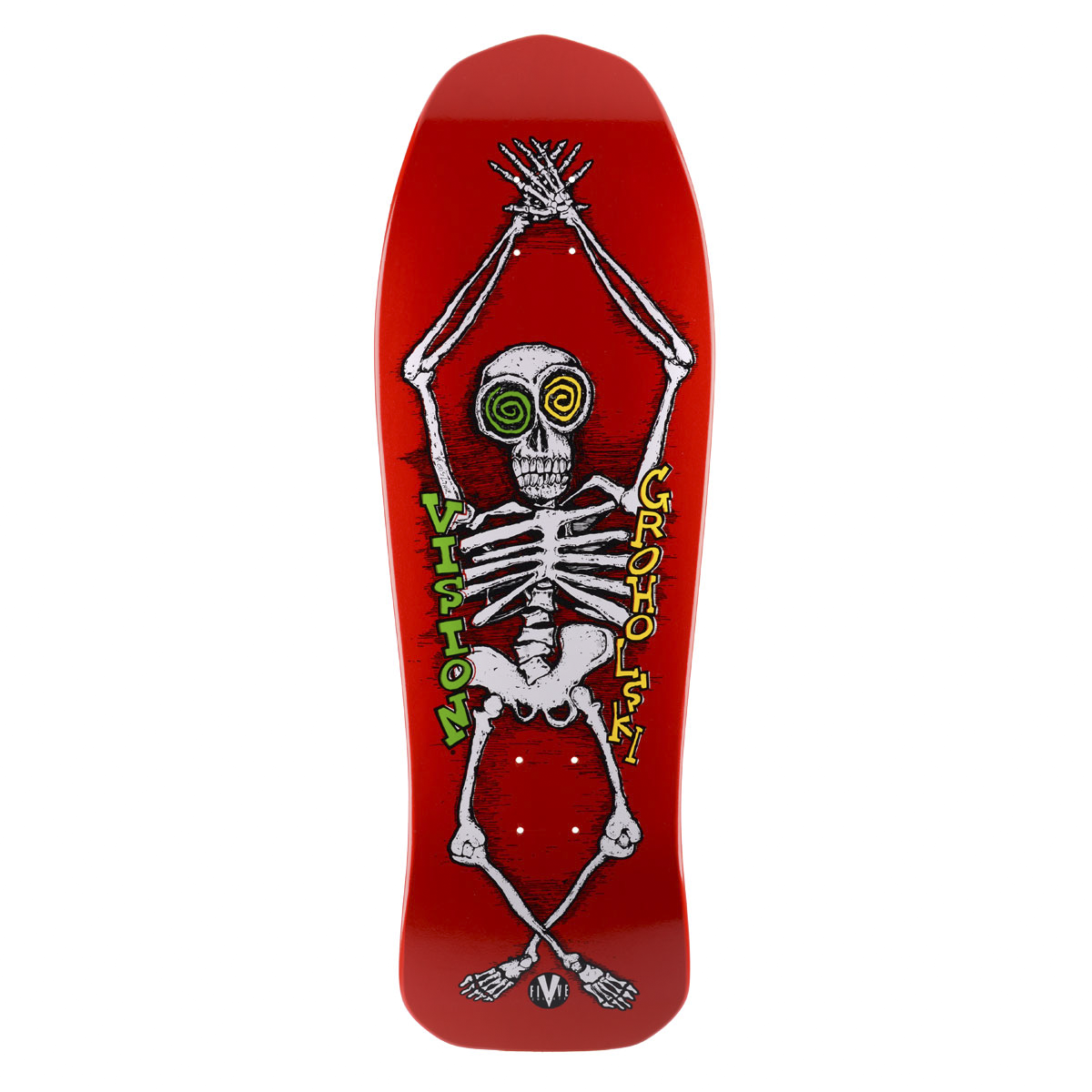 Vision Groholski Skeleton Deck - 10.25"x30"