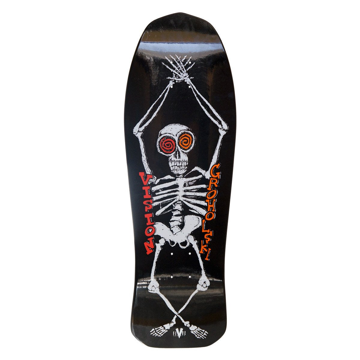 Vision - Tom Groholski - Skeleton Deck - Black