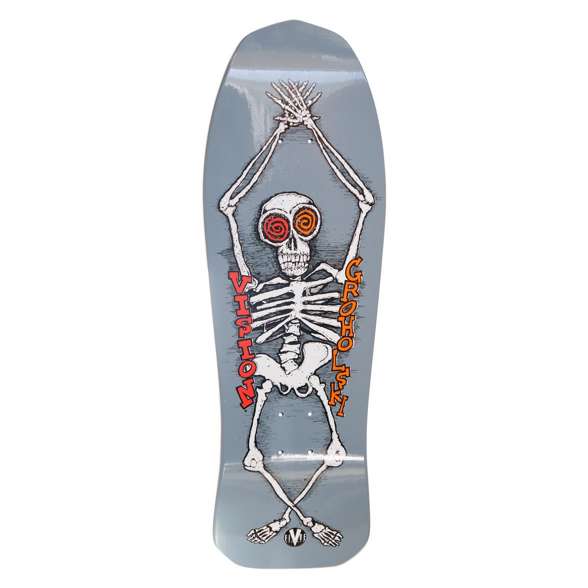 Vision - Tom Groholski - Skeleton Deck - Grey