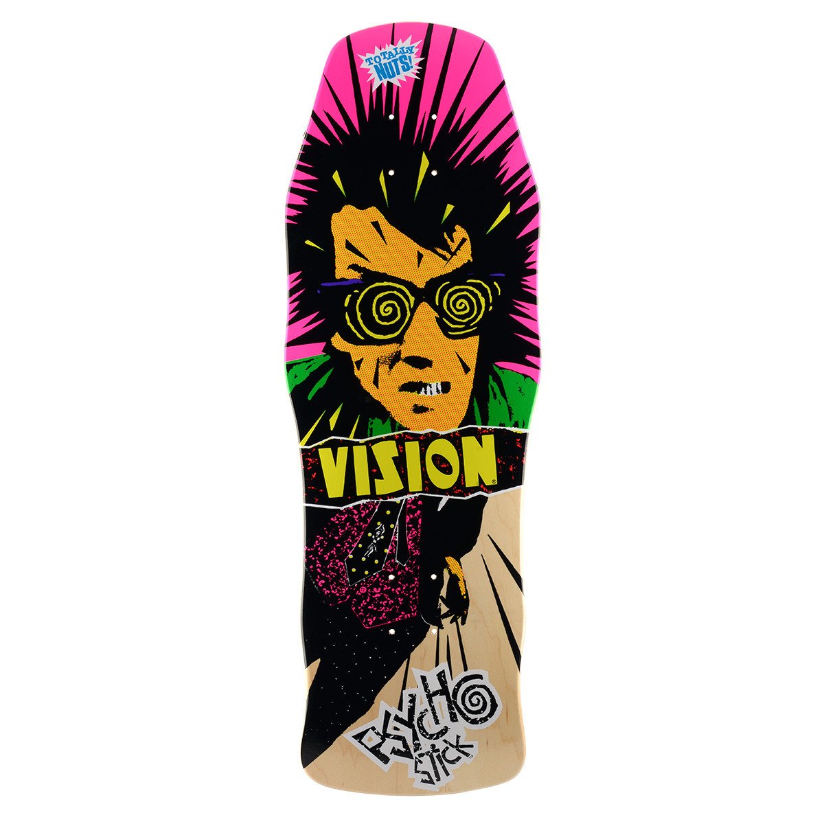 Vision Original Psycho Stick Deck - 10"x30" - Natural