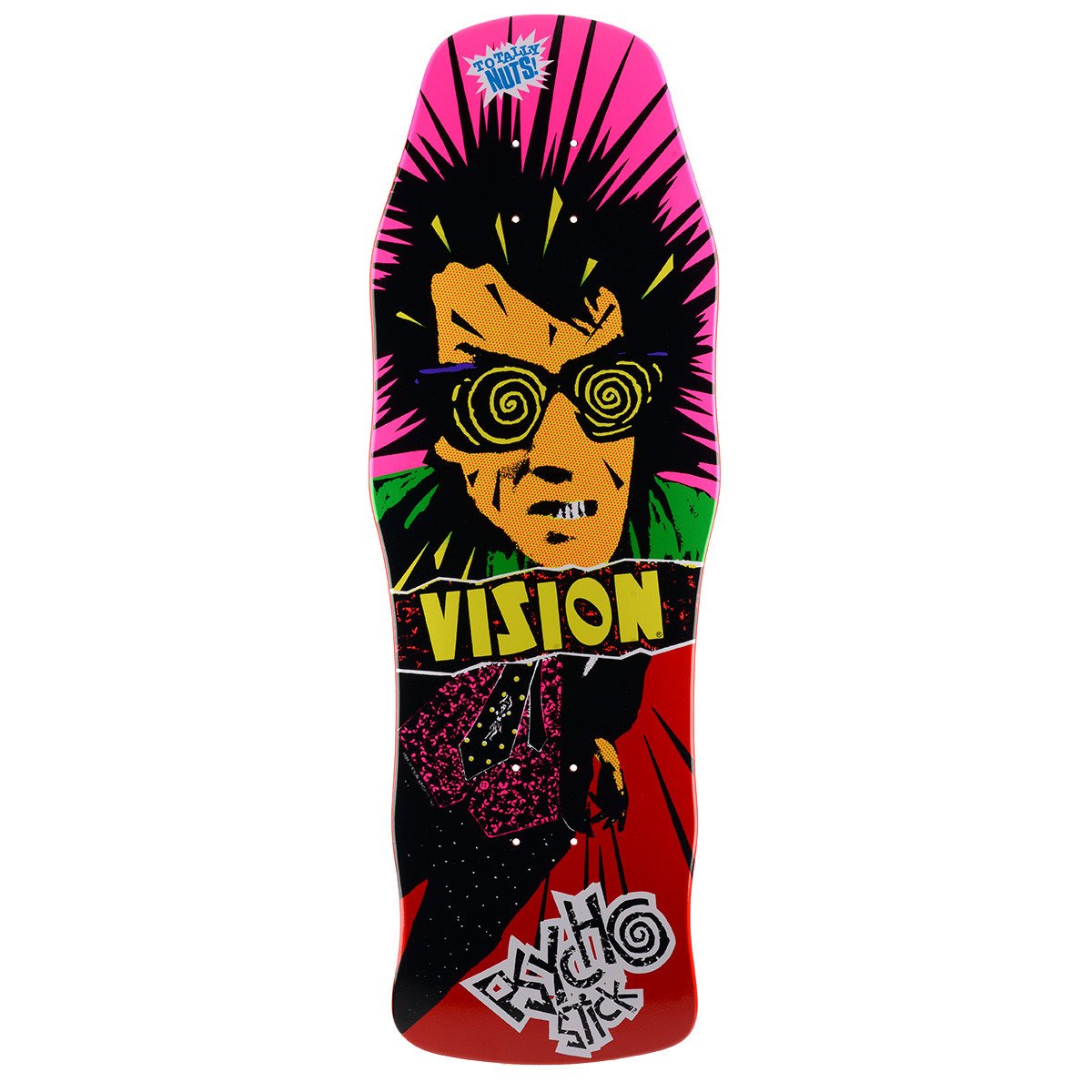 Vision Original Psycho Stick Deck - 10"x30" - Red