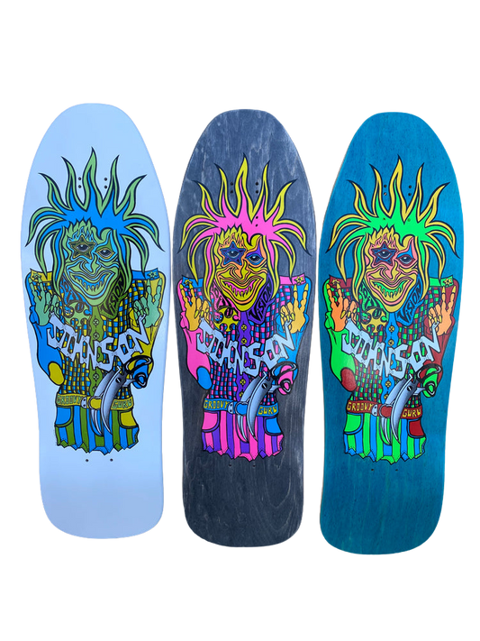 Vision Joe Johnson Groovy Guru Deck - 9.5" x 30.5"