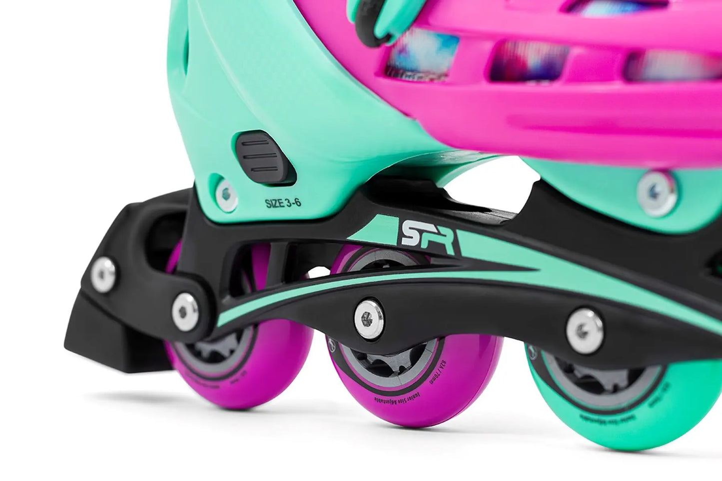 SFR Cyclone II Adjustable Inline Skate Tie Dye
