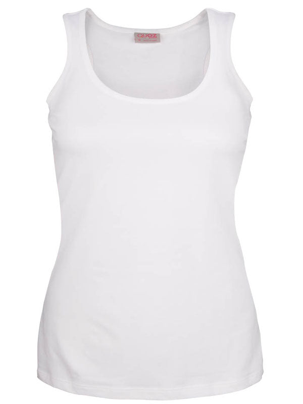 Fitted Cotton Singlet