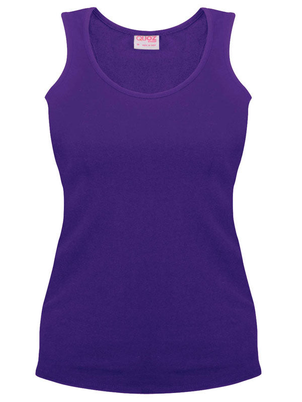 Fitted Cotton Singlet