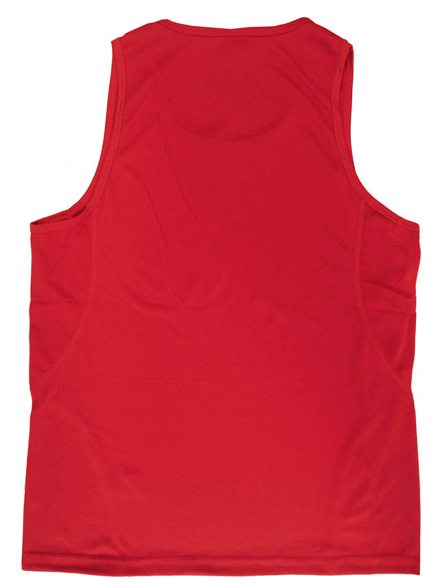 Scrimmage Singlet Mens Red