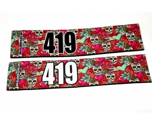 Number Arm Bands Deluxe- Sugar Skull
