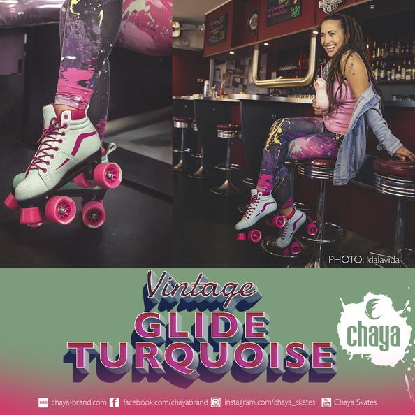 Chaya Glide JUNIOR Turquise Roller Skates