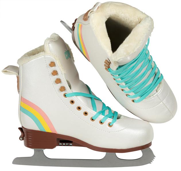 Chaya Bliss Vanilla Adjustable Ice Skate