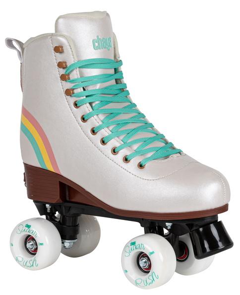 Chaya Bliss Kids Adjustable Quad Skates Vanilla