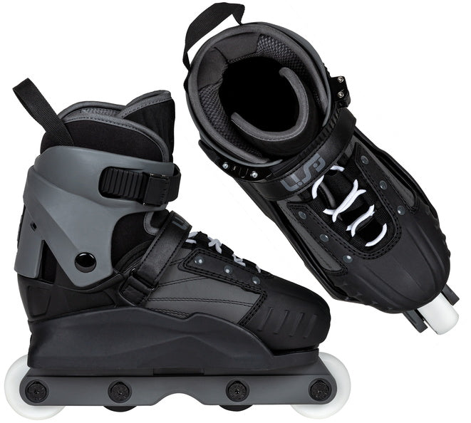 USD Transformer Junior Black Grey Aggressive Inline Skates