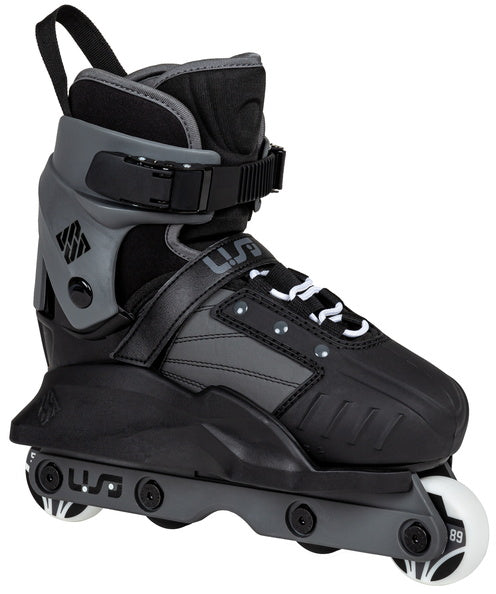 USD Transformer Junior Black Grey Aggressive Inline Skates