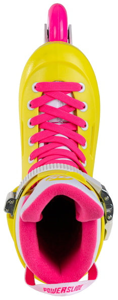 Powerslide Zoom Neon Yellow 80 Inline Skates