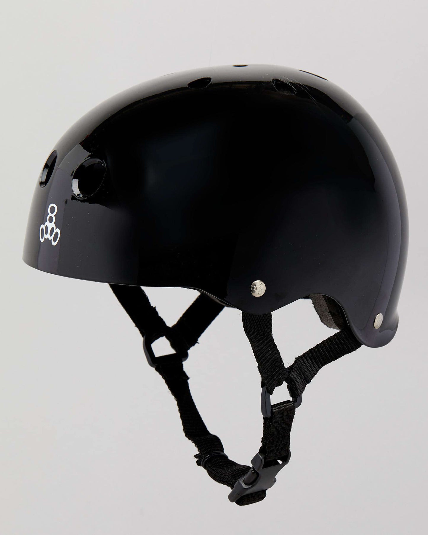 Triple 8 Certified Helmet SS Black Gloss