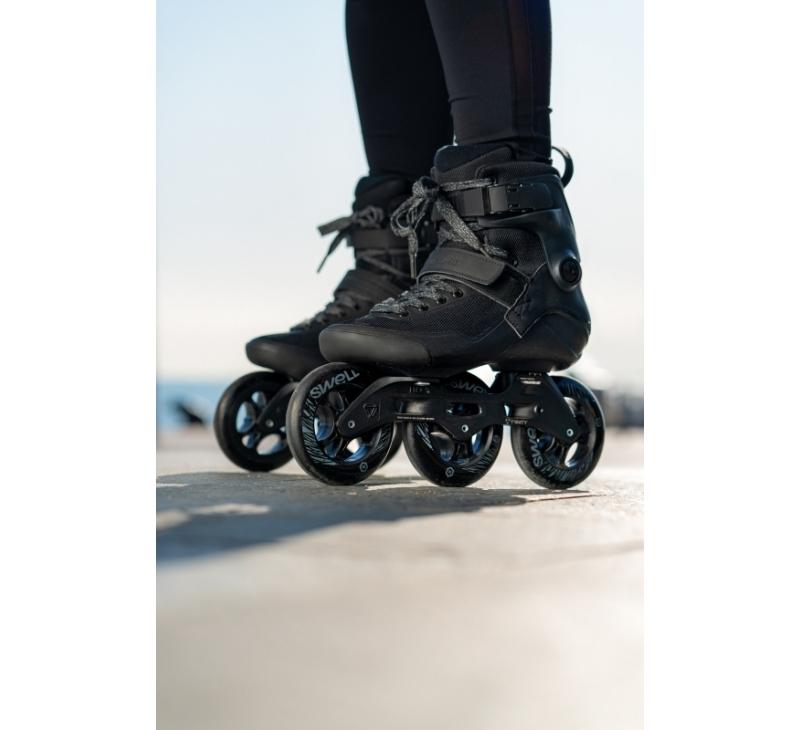 Powerslide Swell 110 Triple Black Inlineskates