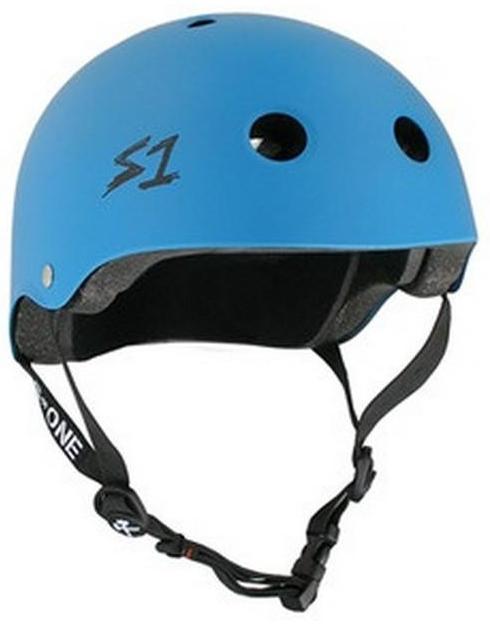 S1 Lifer Helmet Matte Cyan Blue
