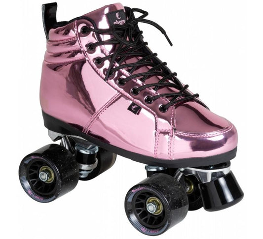 Chaya Vintage Pink Laser Roller Skates