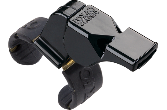 FOX40 Classic Finger Grip Whistle - Black