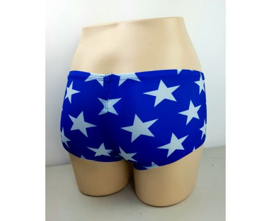 Derby Skinz Blue w/ White Stars